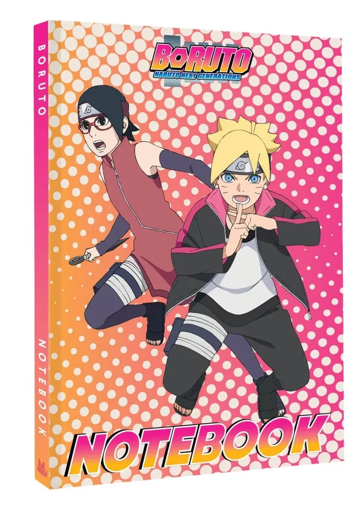 Boruto. Boruto. Notebook (pink)