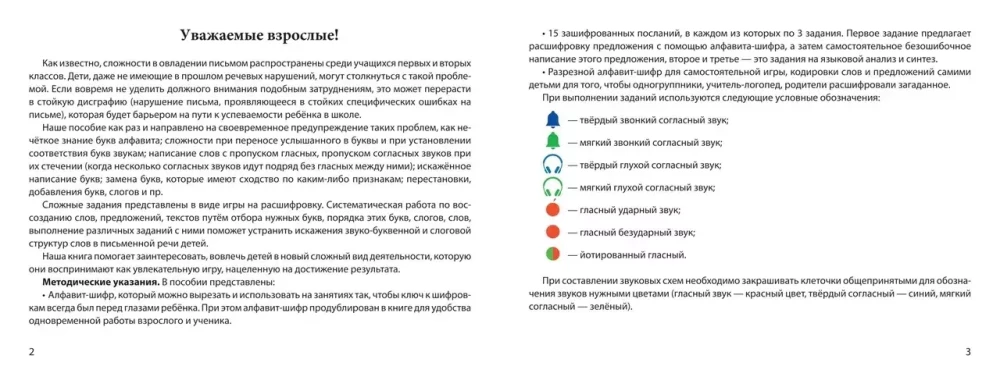 Logopedyczne szyfry. Profilaktyka i korekcja zaburzeń pisemnych