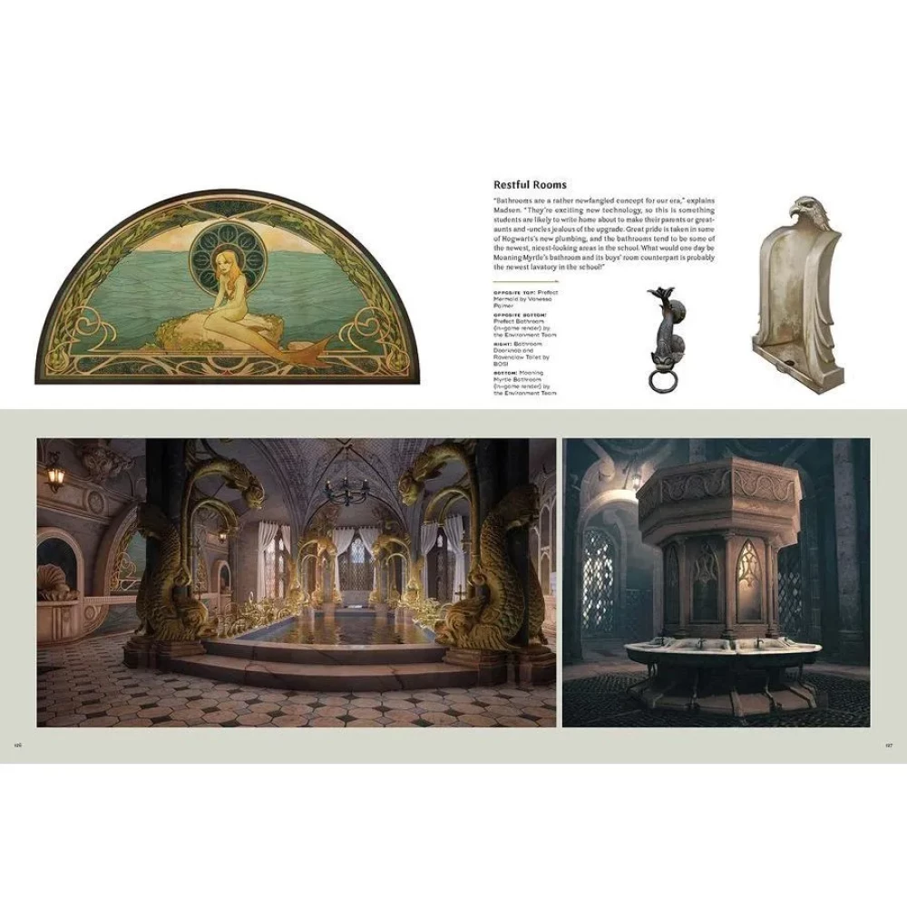 Die Kunst und die Entstehung von Hogwarts Legacy