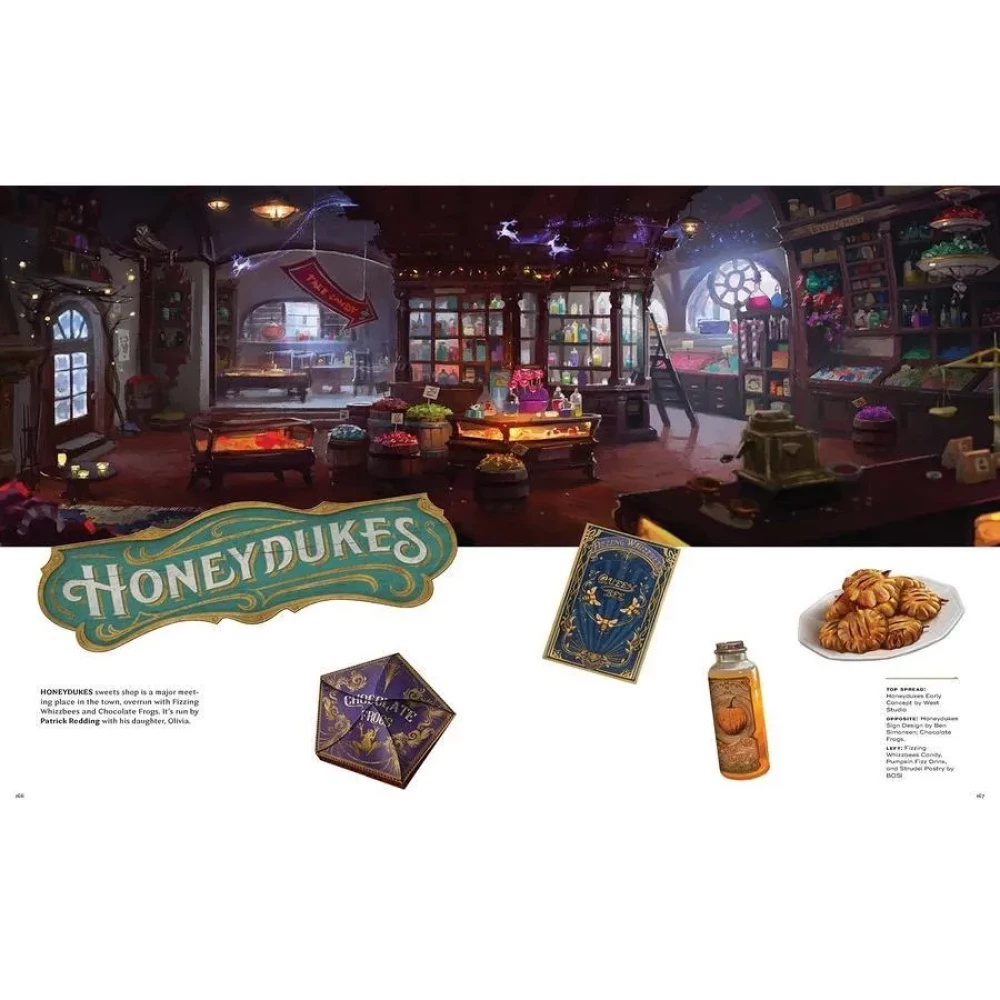 Die Kunst und die Entstehung von Hogwarts Legacy