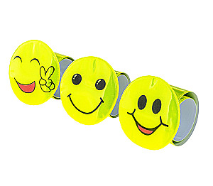 Reflective Strips with Smiley Faces (3x22cm)
