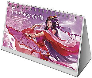 Planer Fantasy Girls (raudona-purpurinė)