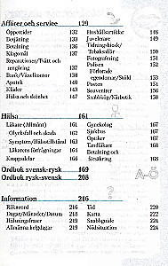 Russischer Gesprächsführer und Wörterbuch für Schwedischsprechende