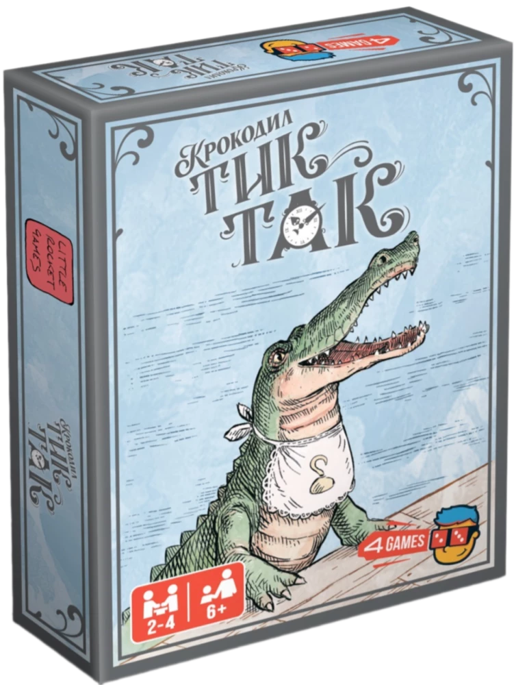 Kartenspiel - Krokodil Tick-Tack
