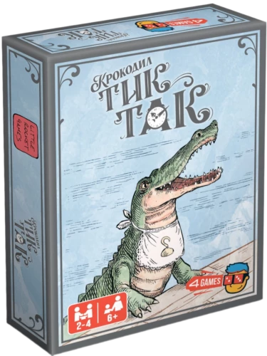 Stalo kortų žaidimas - Krokodilas Tik-Tak