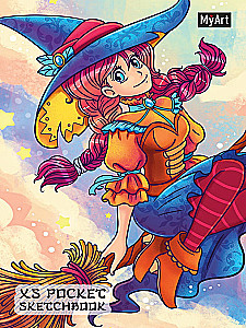 MyArt. XS Pocket Sketchbook. Anime. Little Witch