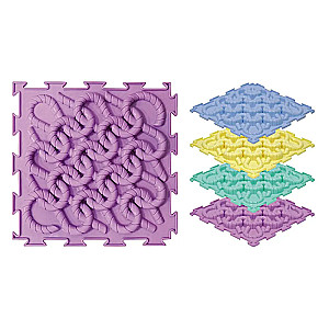 Modular Mat - Loops (Soft), 4 Puzzles