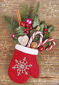 Weihnachtsgrußkarte (mini)