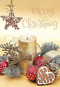 Weihnachtsgrußkarte (mini)