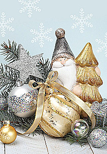 Weihnachtsgrußkarte (mini)