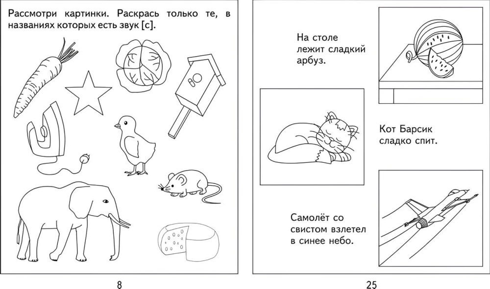 Logopedyczna ćwiczeniówka na dźwięki S, Ś