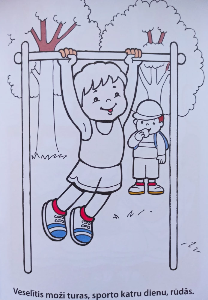 Malbuch - Gesundheit