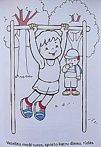 Malbuch - Gesundheit