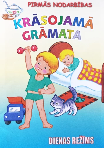 Spalvinimo knyga - Dienos režimas