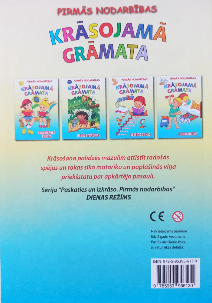 Spalvinimo knyga - Dienos režimas