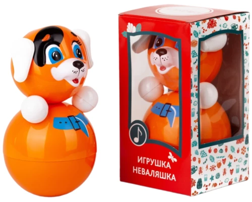 Игрушка-неваляшка - Собачка, 21.8 см