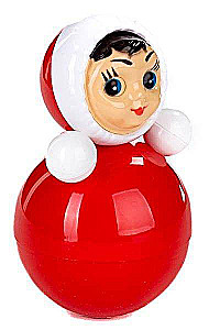 Roly-poly Toy - Doll, 11.2 cm