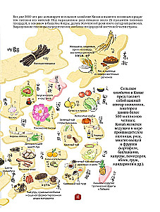 Chinesische Küche in Illustrationen