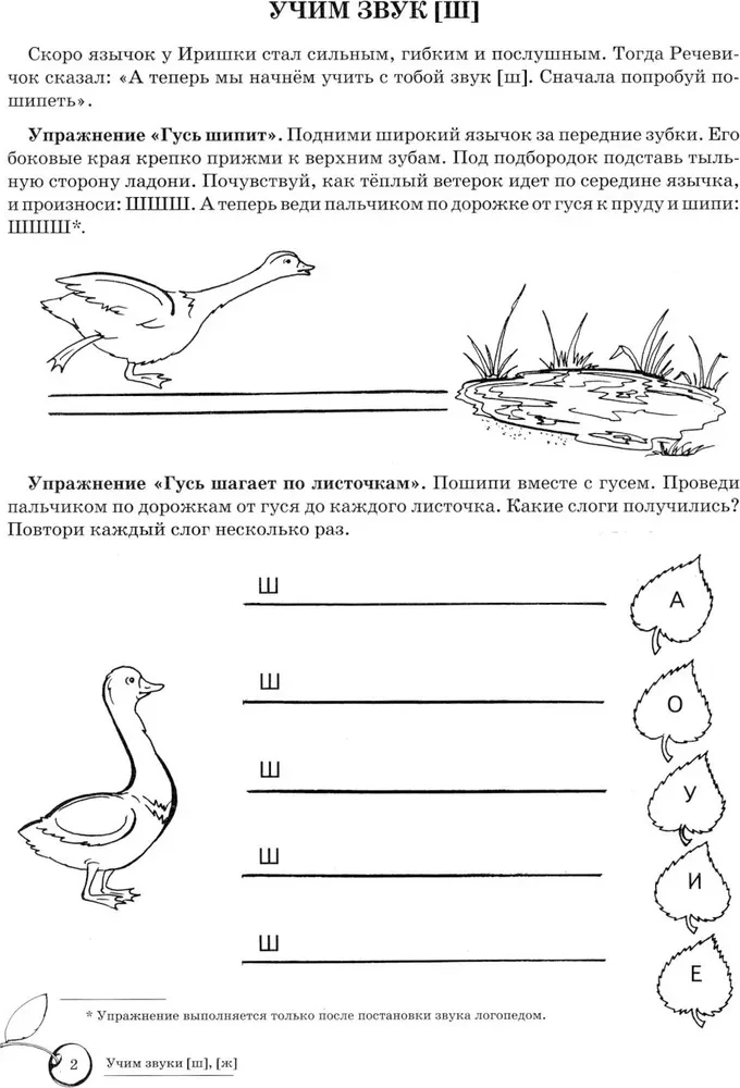 Mokome garsus [š], [ž]. Namų logopedinė darbo knyga vaikams nuo 5 iki 7 metų