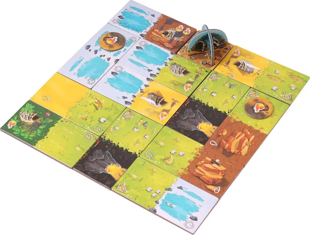 Brettspiel - Patchwork-Königreich. Ursprünge