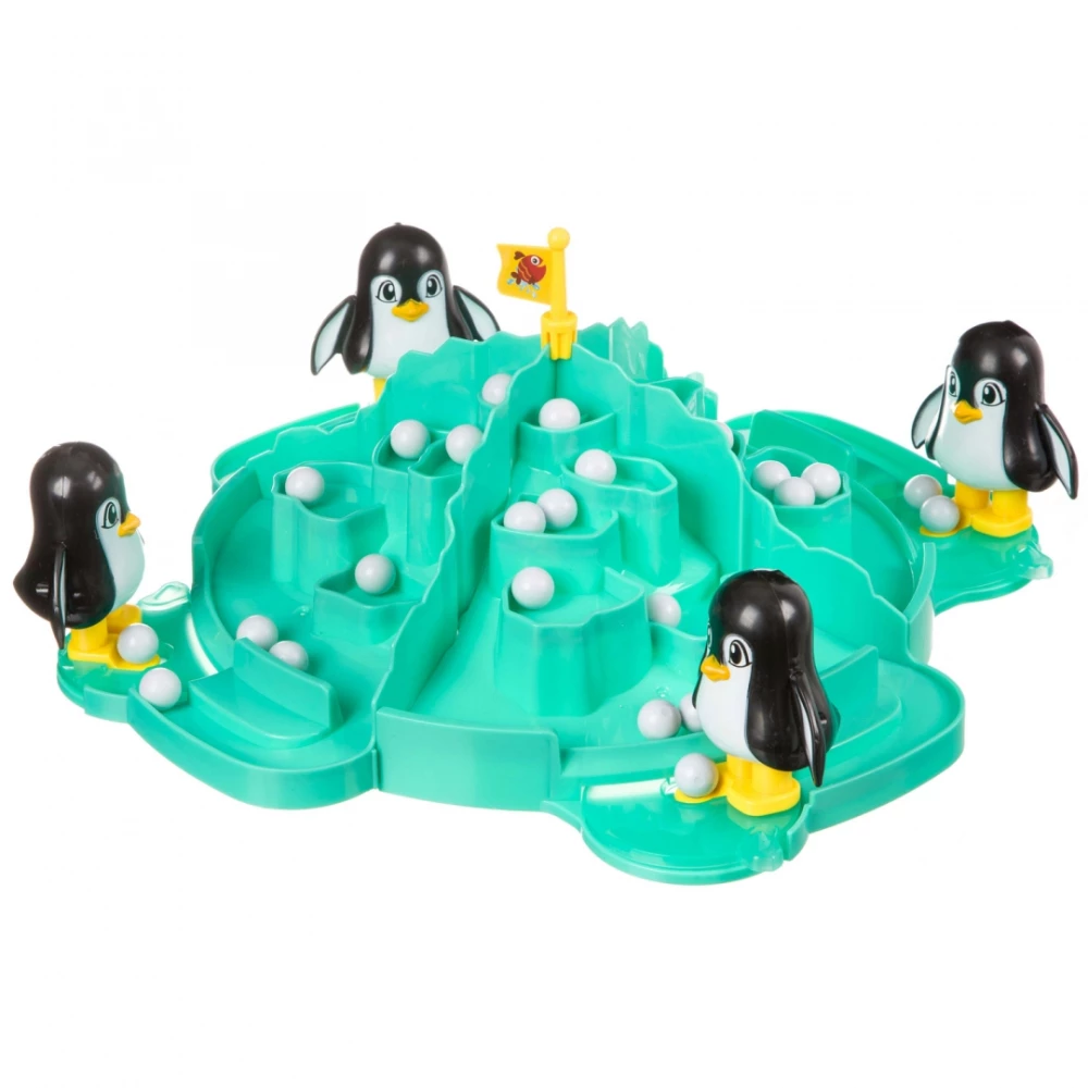 Brettspiel - Pinguine Schneeballschlacht
