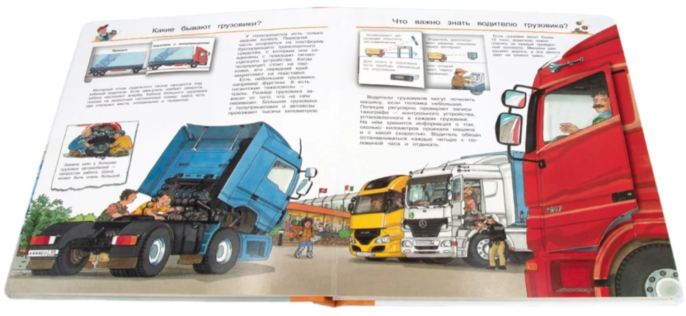 Was? Warum? Wozu? Alles über Lkw, Bagger und Traktoren (mit magischen Fenstern)