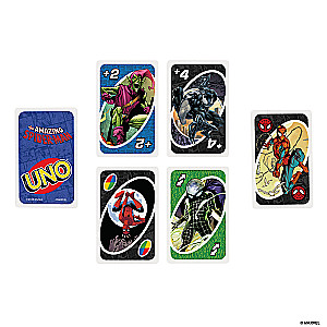 Tabletop Card Game - UNO. Spiderman