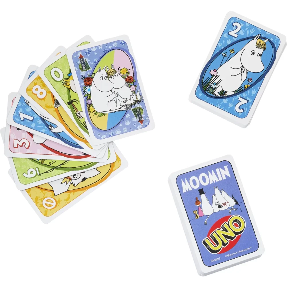 Board Card Game - UNO. Moomin