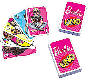Tabletop Card Game - UNO. Barbie