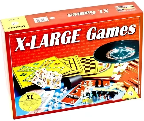 Set of 200 Board Games X-Large Games + Chess and Roulette