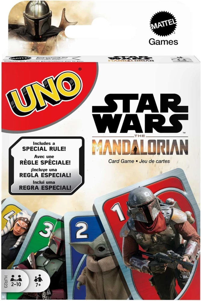 Desktop Card Game - UNO. Star Wars. The Mandalorian