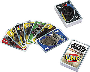 Desktop Card Game - UNO. Star Wars. The Mandalorian