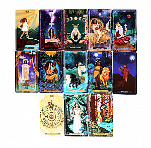 Žemės moters tarot. Rusų serija
