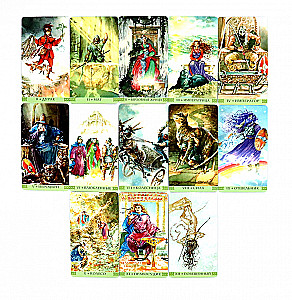 Tarot Wikingów. Seria rosyjska (78 kart)