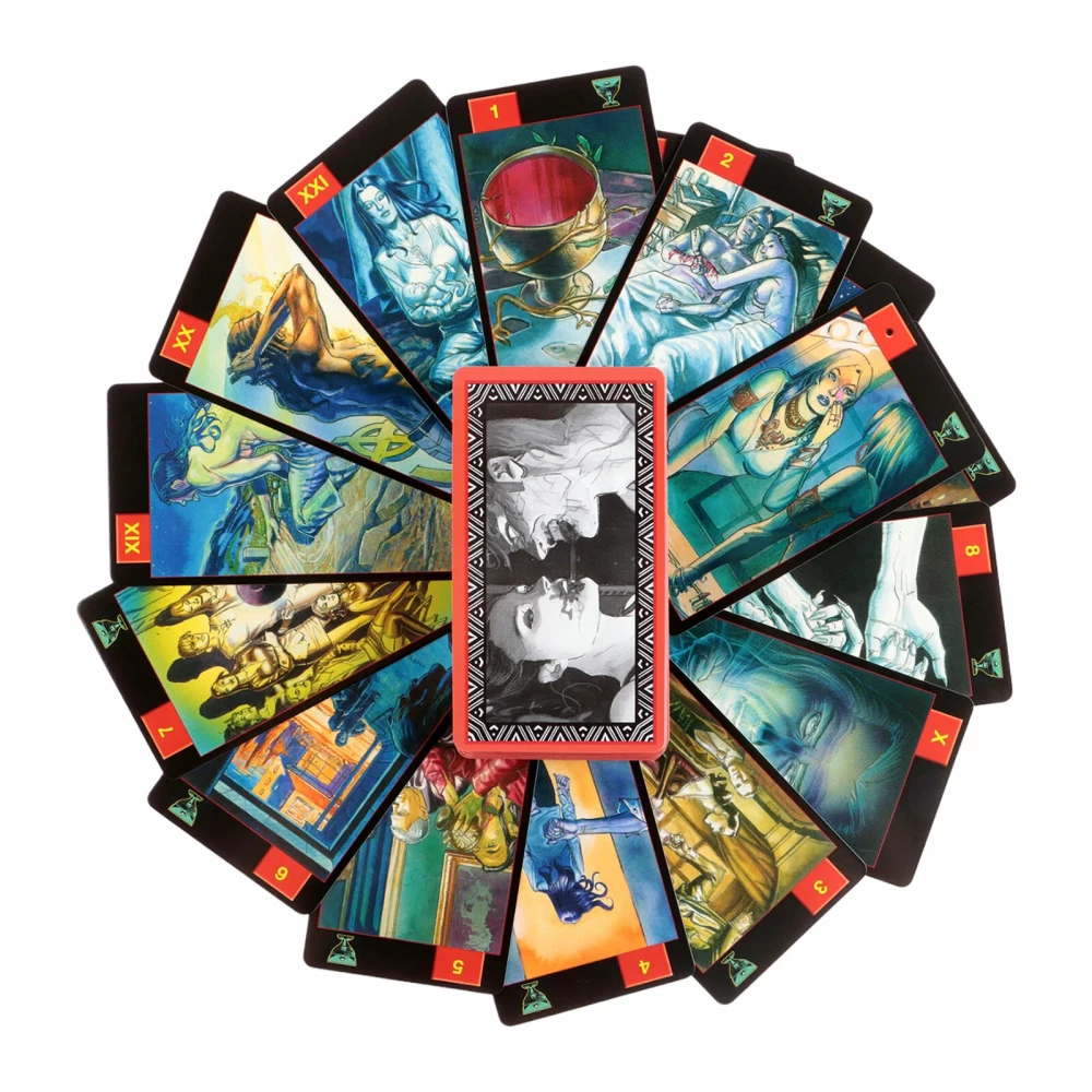 Gotiškas vampyrų Tarot (78 kortelės)