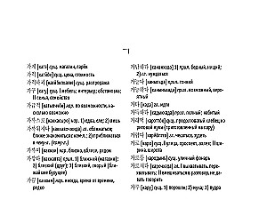 Koreańsko-rosyjski. Rosyjsko-koreański słownik