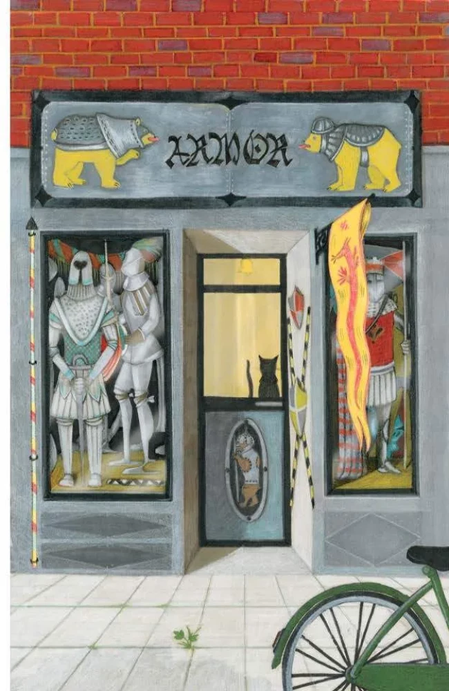 Das Mädchen in Rüstung