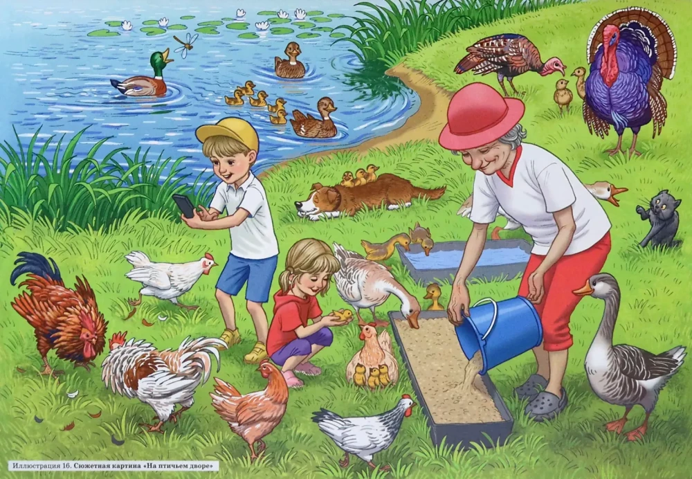 Entwicklung der zusammenhängenden Sprache bei Kindern im Alter von 4–5 Jahren mit allgemeiner Sprachentwicklungsverzögerung. Szenenbilder für die Pläne von Gruppen- und Teilgruppenübungen für Logopäden