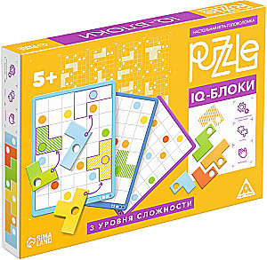 Настольная игра-головоломка - Puzzle IQ-блоки