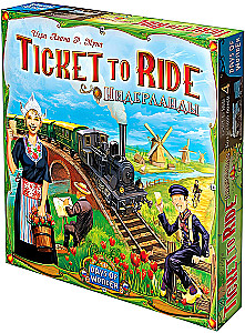 Lauamäng - Ticket to Ride. Madalmaad (lisa)