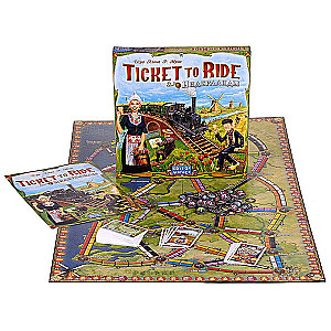 Lauamäng - Ticket to Ride. Madalmaad (lisa)