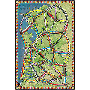 Lauamäng - Ticket to Ride. Madalmaad (lisa)
