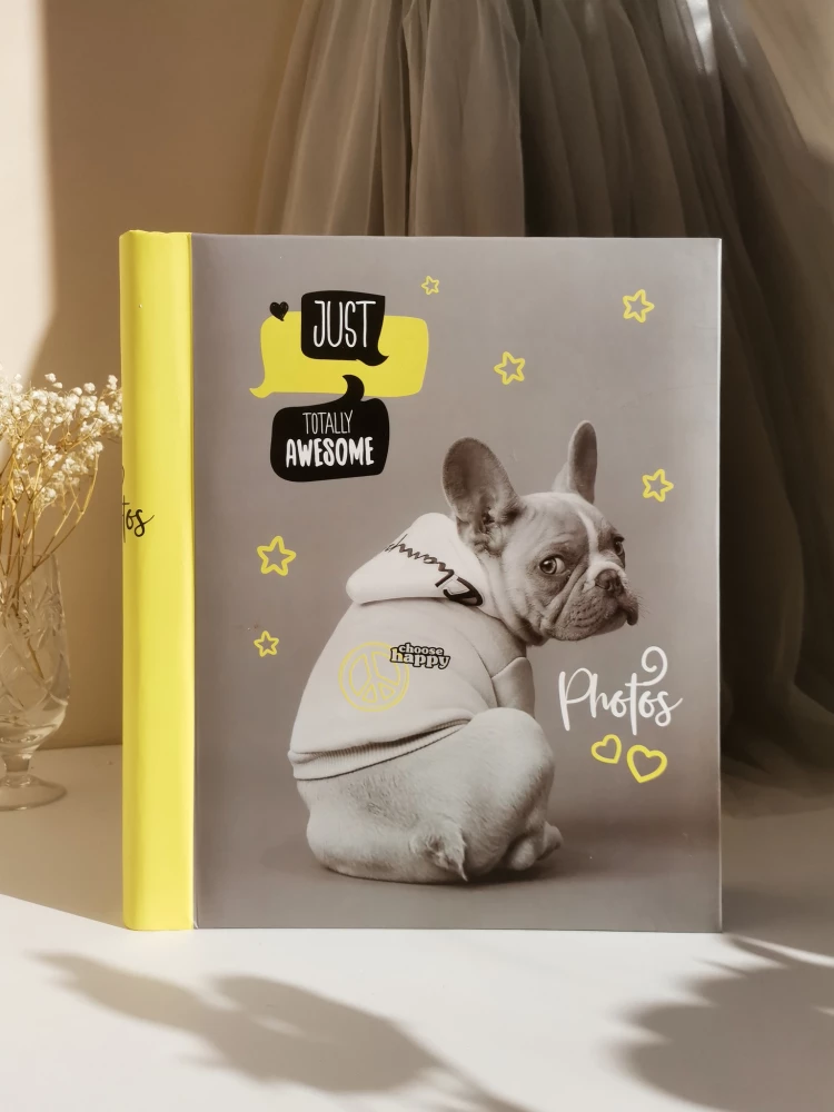 Album na zdjęcia na 10 magnetycznych kart - Fluffy pets. Grrr (23x28)