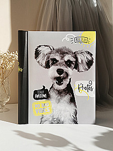 Album fotograficzny na 10 arkuszy magnetycznych - Fluffy pets. Hau (23x28)