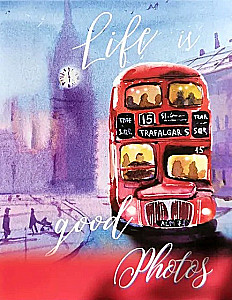 Album na zdjęcia na 100 zdjęć - Watercolor travel. Londyn