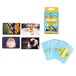 Игра настольная - Мемо. Кошки и собаки