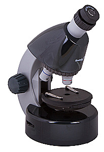 Levenhuk LabZZ M101 Microscope, Dark Gray