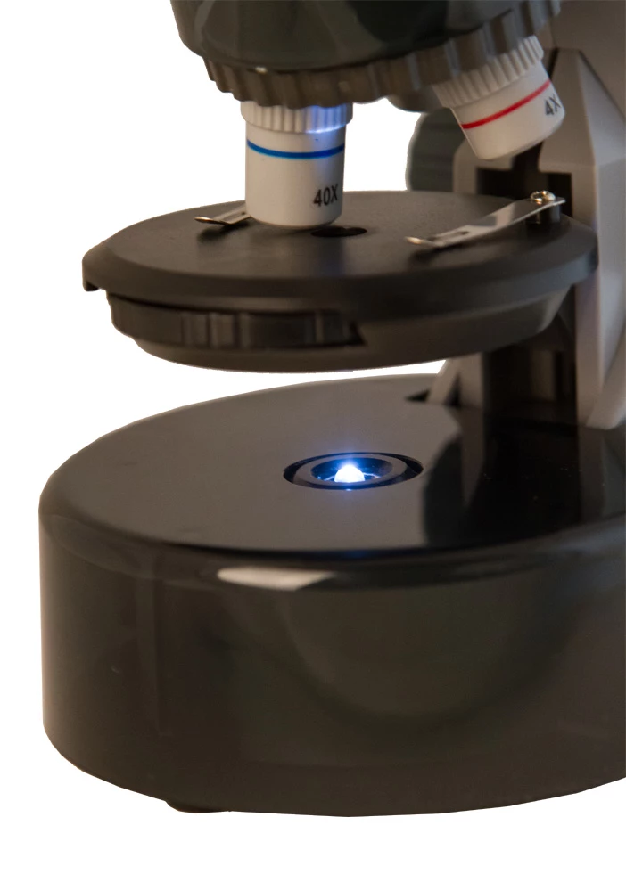 Levenhuk LabZZ M101 Microscope, Dark Gray