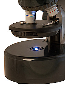 Levenhuk LabZZ M101 Microscope, Dark Gray