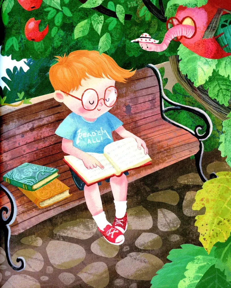 Benjamin, der Bücherwurm